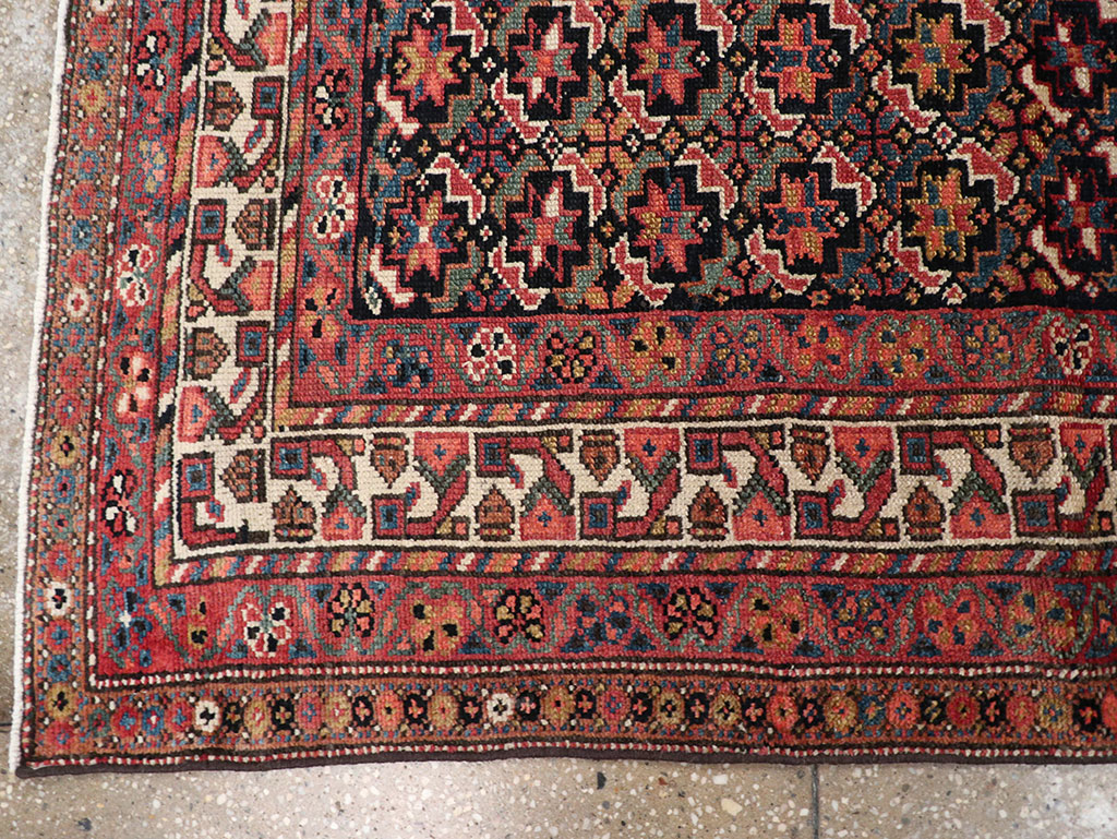Antique Persian Kurd Runner, No.32034 - Staging