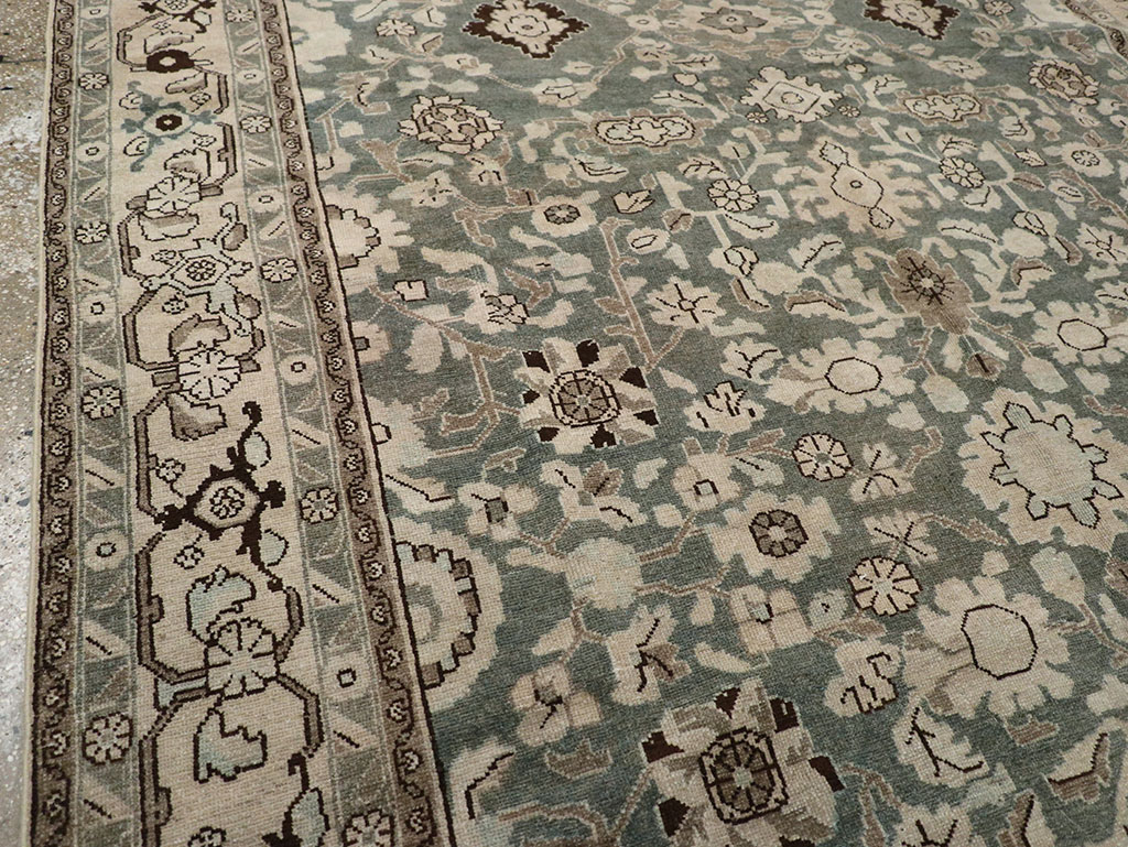 Vintage Persian Malayer Room Size Carpet, No.32040 - Staging