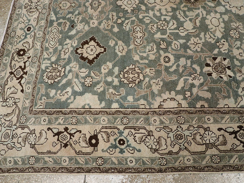 Vintage Persian Malayer Room Size Carpet, No.32040 - Staging