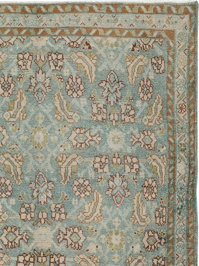 Antique Persian Malayer Throw Rug, No.32043 - Staging