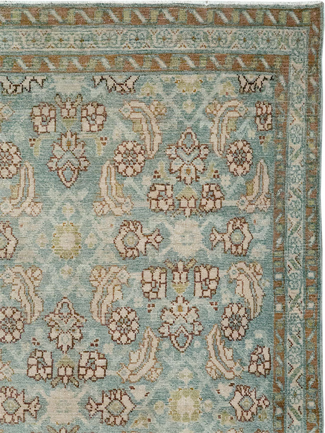 Antique Persian Malayer Throw Rug, No.32043 - Staging