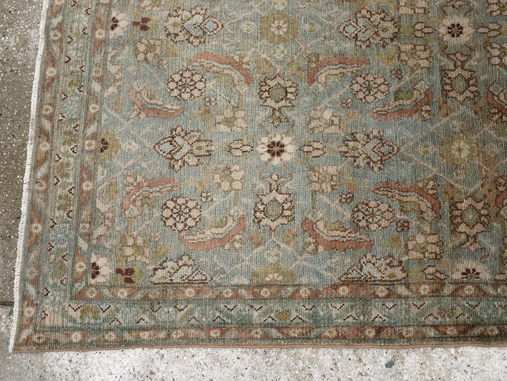 Vintage Persian Malayer Accent Rug, No.32044 - Staging