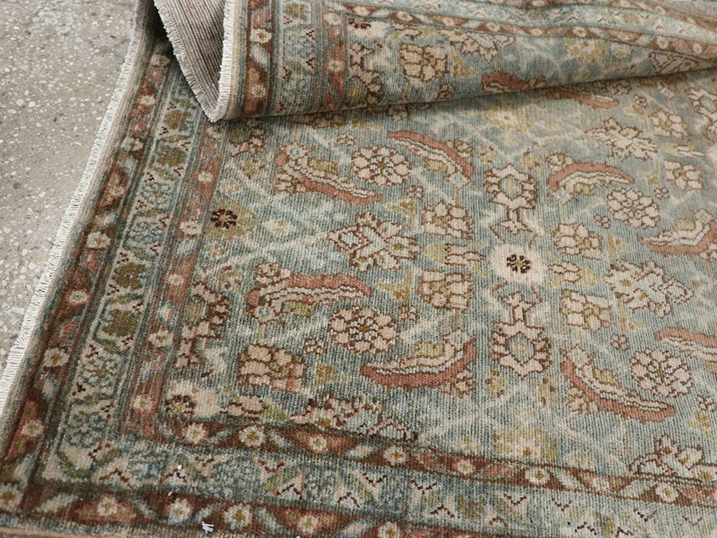 Vintage Persian Malayer Accent Rug, No.32044 - Staging