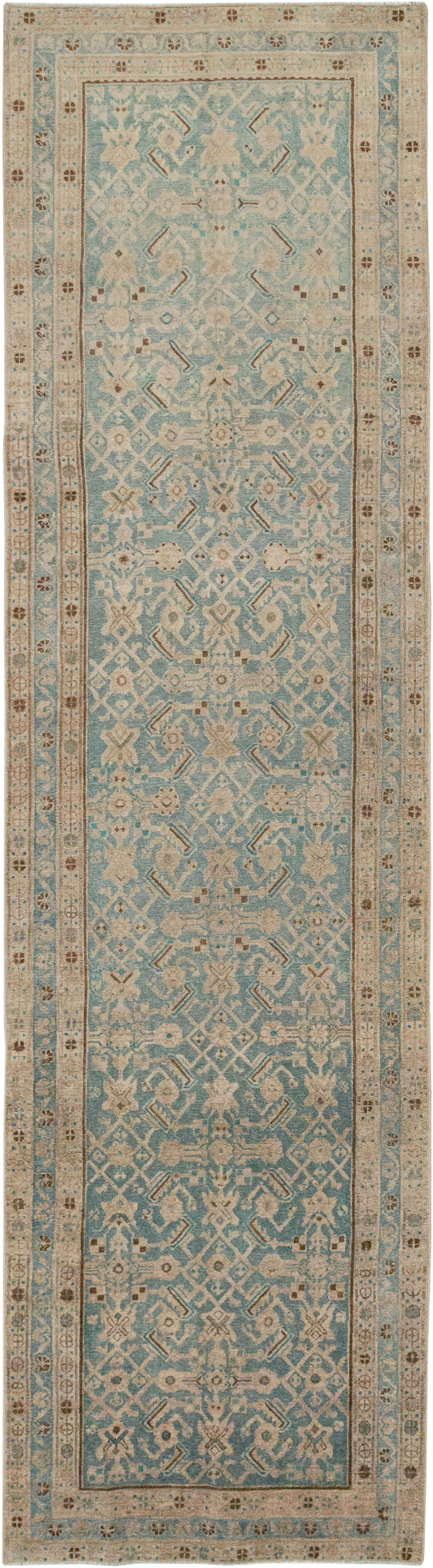 Antique Persian Malayer Runner, No.32046 - Staging