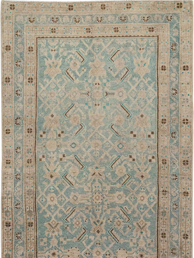 Antique Persian Malayer Runner, No.32046 - Staging