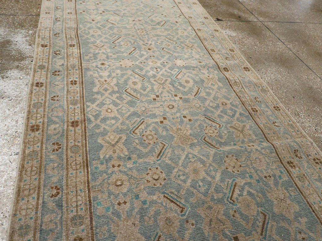Antique Persian Malayer Runner, No.32046 - Staging