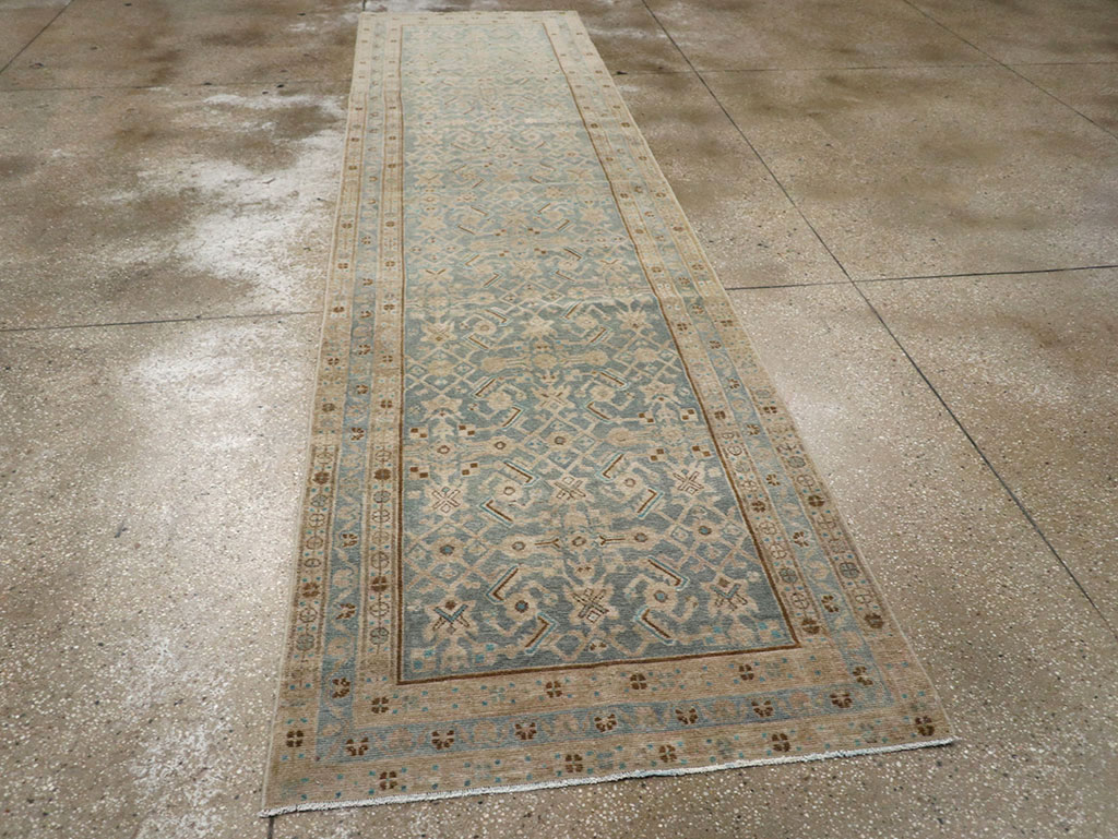 Antique Persian Malayer Runner, No.32046 - Staging