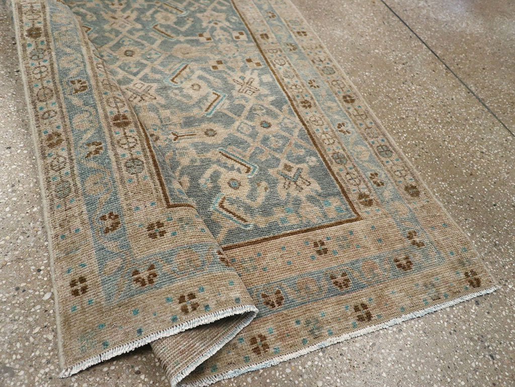 Antique Persian Malayer Runner, No.32046 - Staging