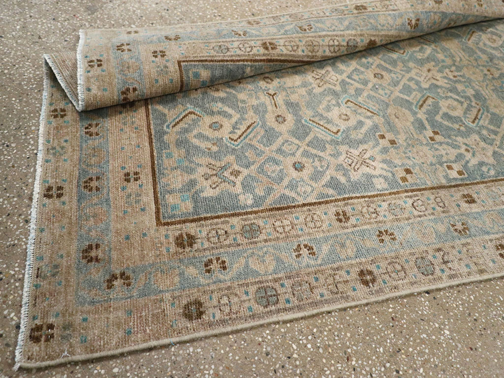Antique Persian Malayer Runner, No.32046 - Staging