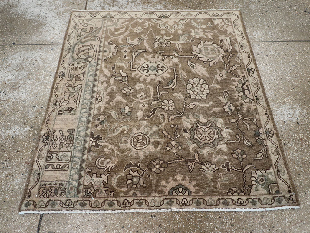 Vintage Persian Malayer Sampler Rug, No.32057 - Staging