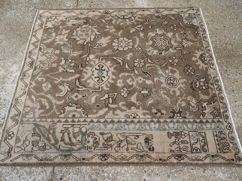 Vintage Persian Malayer Sampler Rug, No.32057 - Staging