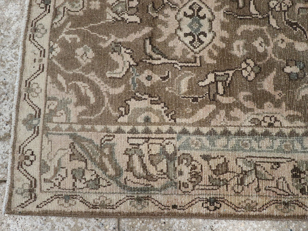 Vintage Persian Malayer Sampler Rug, No.32057 - Staging