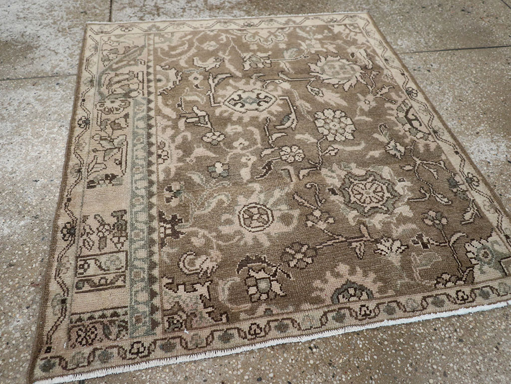 Vintage Persian Malayer Sampler Rug, No.32057 - Staging