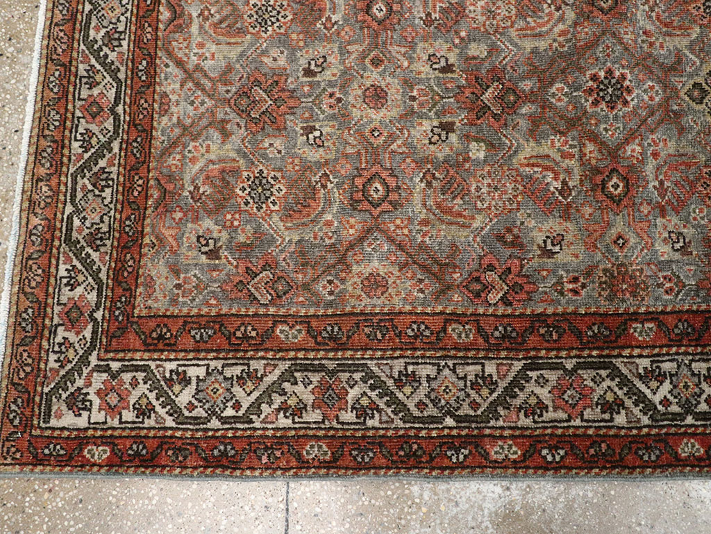 Antique Persian Malayer Runner, No.32058 - Staging