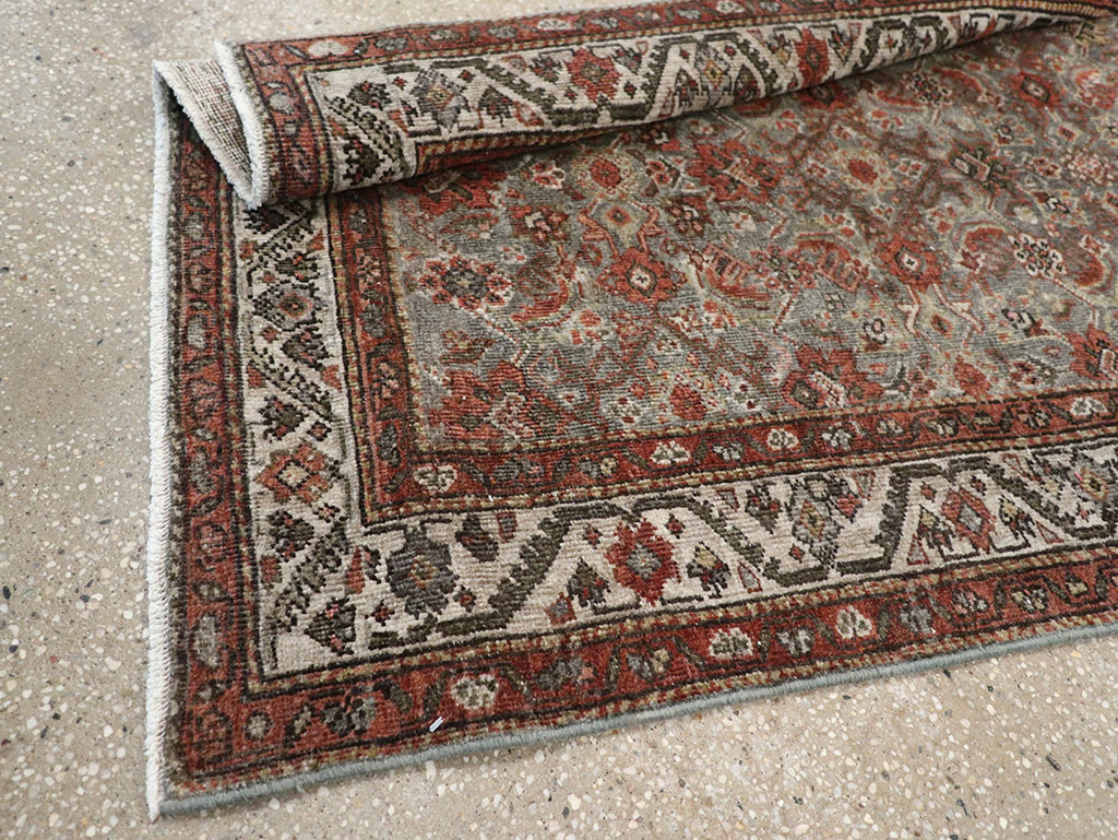 Antique Persian Malayer Runner, No.32058 - Staging