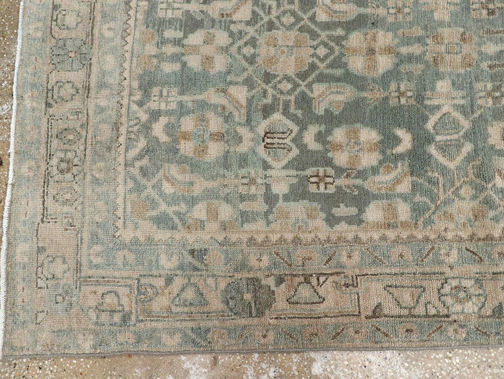 Antique Persian Malayer Long Runner, No.32062 - Staging