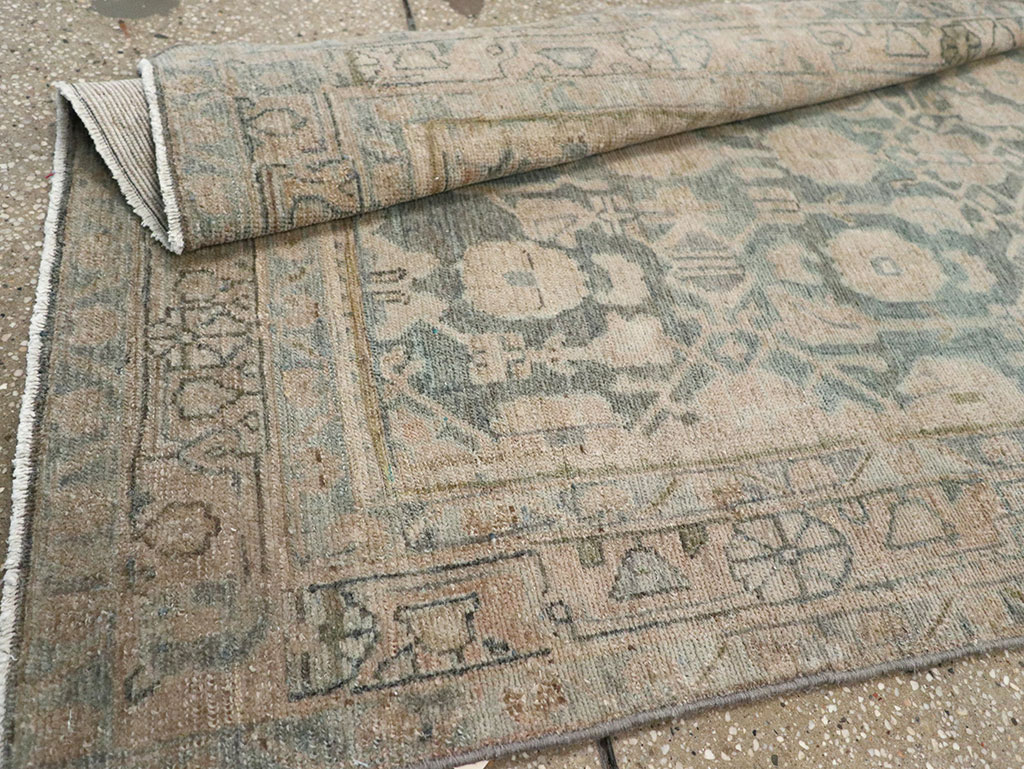 Antique Persian Malayer Long Runner, No.32062 - Staging