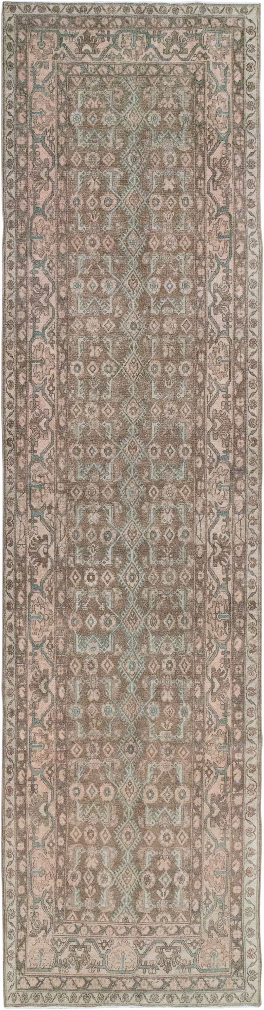 Vintage Persian Malayer Runner, No.32063 - Staging