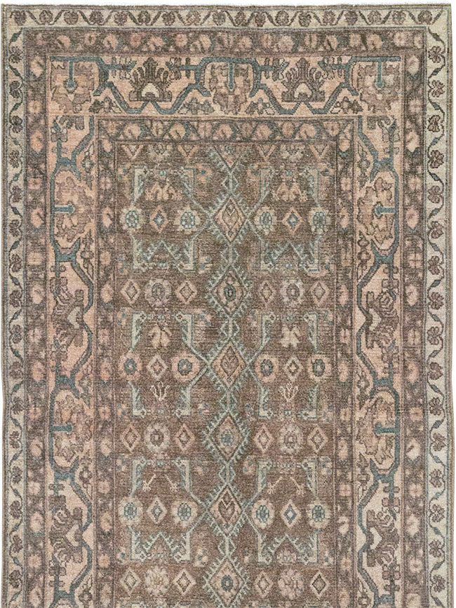 Vintage Persian Malayer Runner, No.32063 - Staging