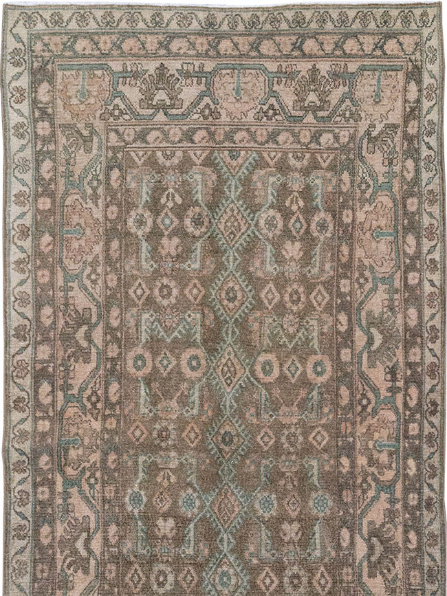 Vintage Persian Malayer Runner, No.32063 - Staging