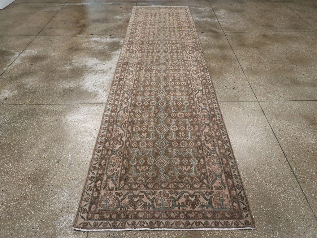 Vintage Persian Malayer Runner, No.32063 - Staging