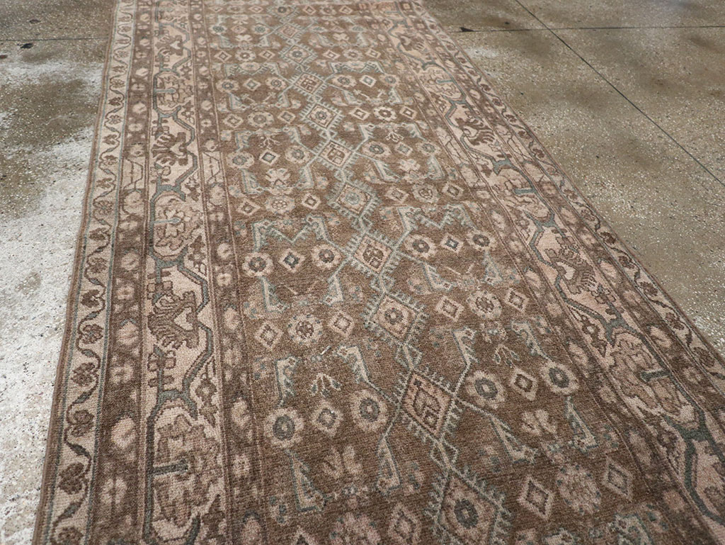 Vintage Persian Malayer Runner, No.32063 - Staging