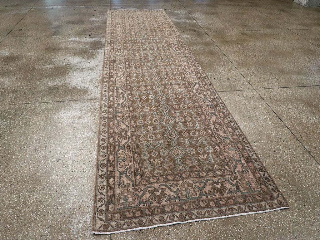 Vintage Persian Malayer Runner, No.32063 - Staging