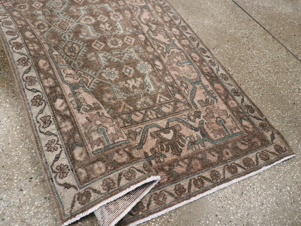 Vintage Persian Malayer Runner, No.32063 - Staging