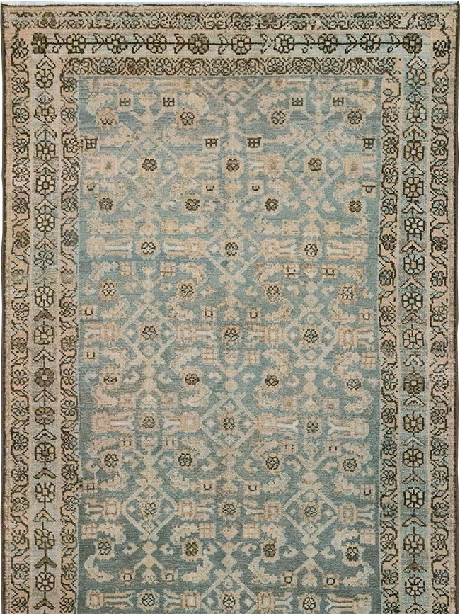 Antique Persian Malayer Runner, No.32065 - Staging
