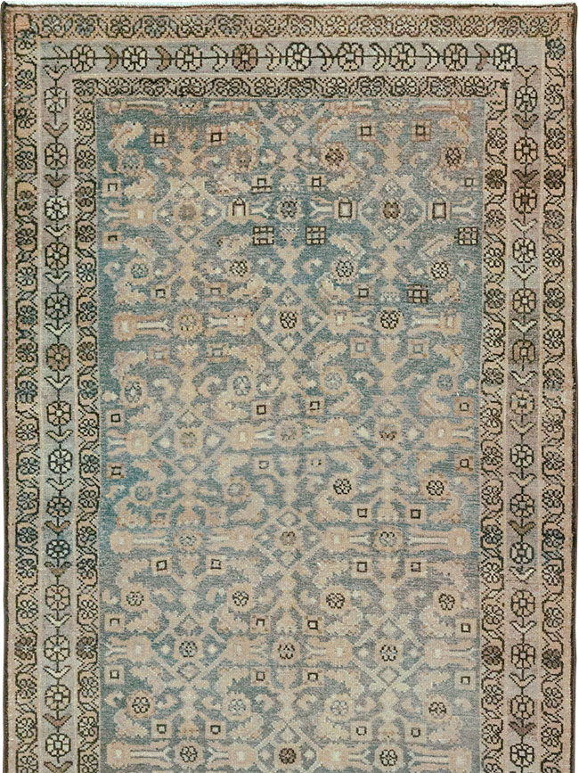 Antique Persian Malayer Runner, No.32065 - Staging