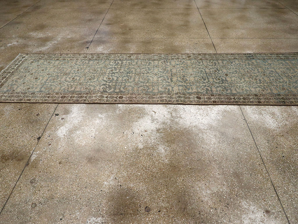 Antique Persian Malayer Runner, No.32065 - Staging