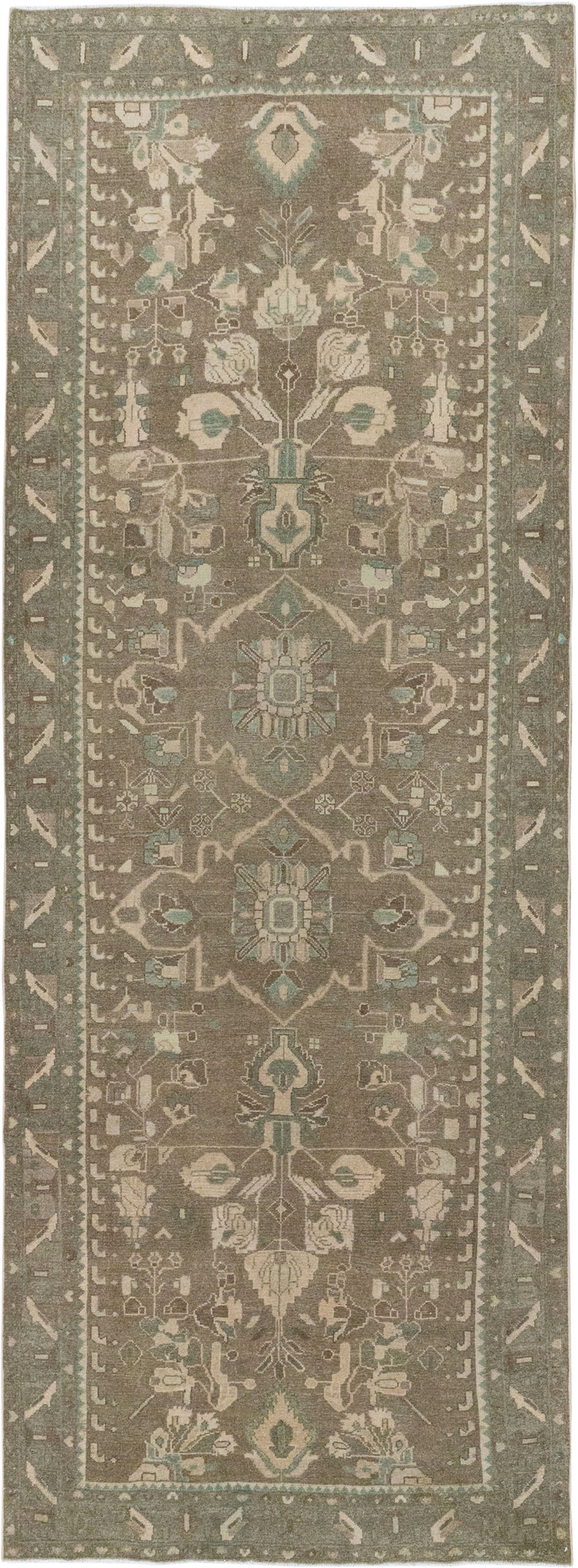 Vintage Persian Malayer Runner, No.32082 - Staging