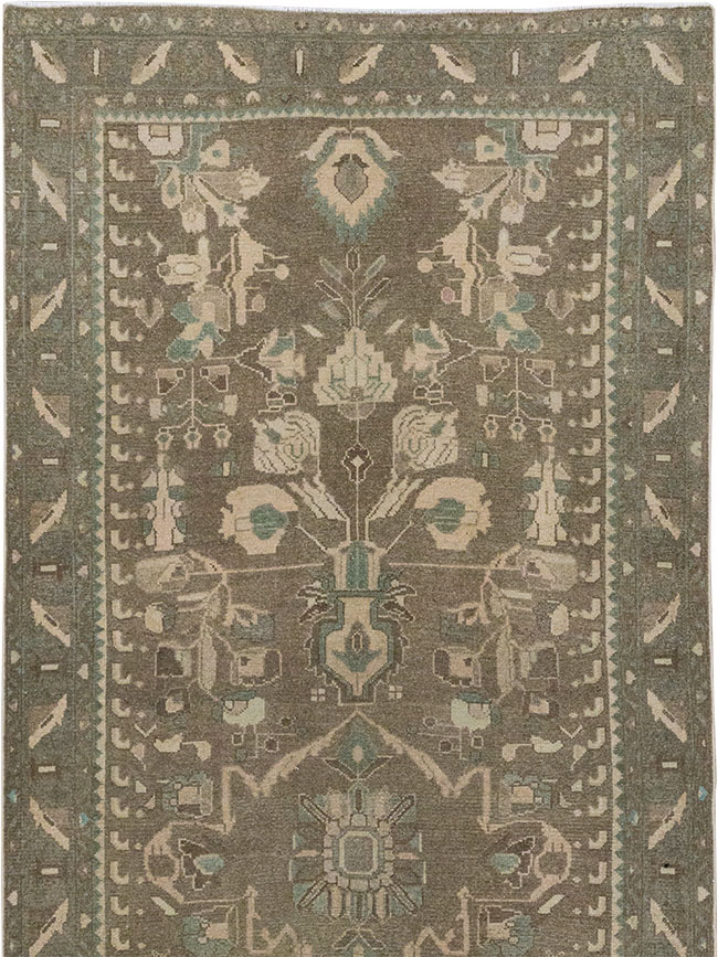 Vintage Persian Malayer Runner, No.32082 - Staging