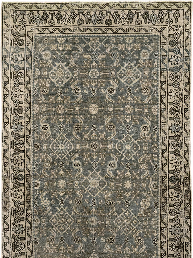 Antique Persian Malayer Runner, No.32085 - Staging