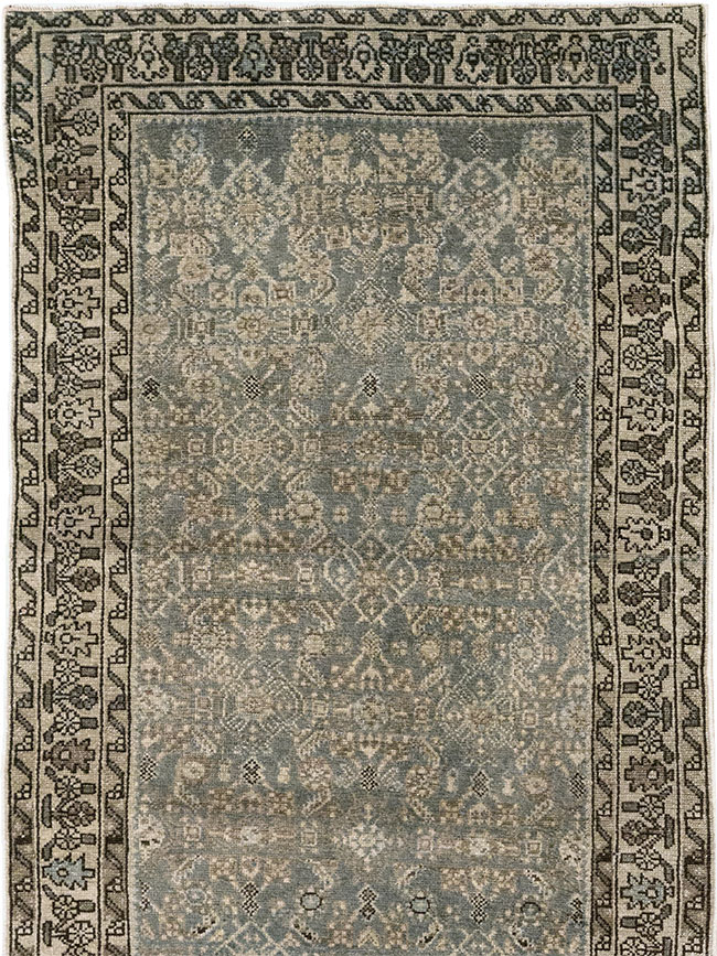 Antique Persian Malayer Runner, No.32085 - Staging