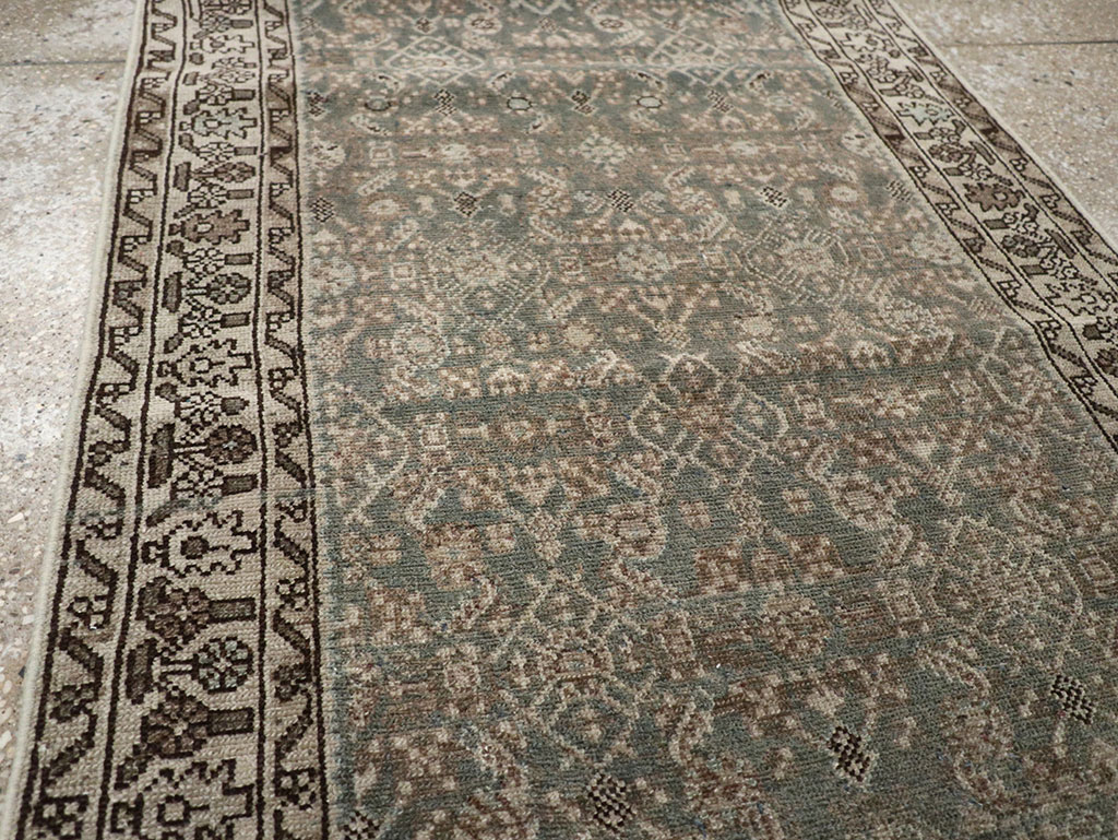 Antique Persian Malayer Runner, No.32085 - Staging