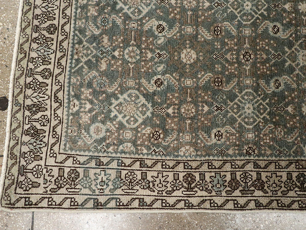 Antique Persian Malayer Runner, No.32085 - Staging