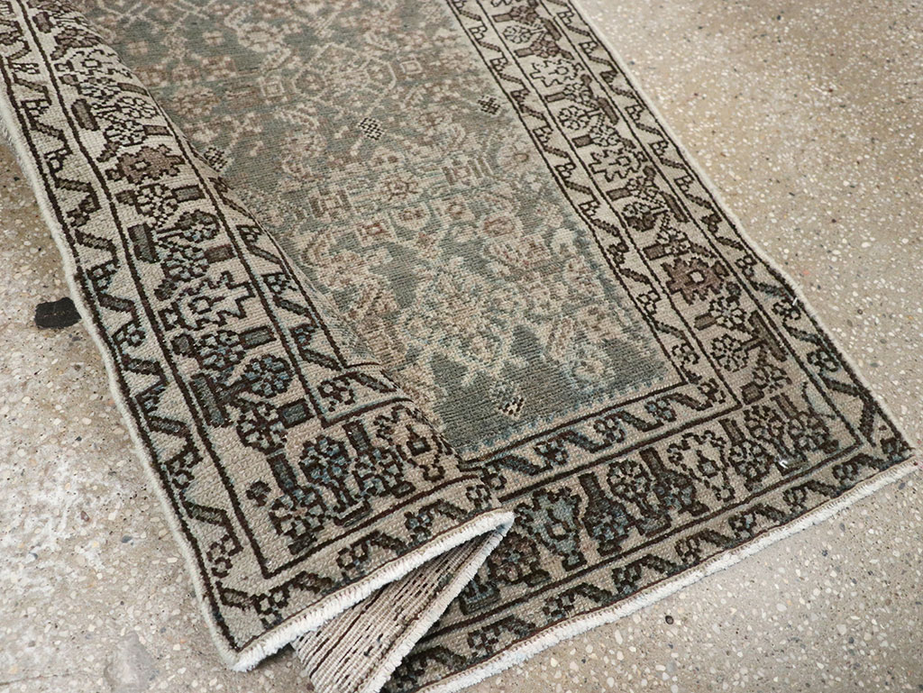 Antique Persian Malayer Runner, No.32085 - Staging