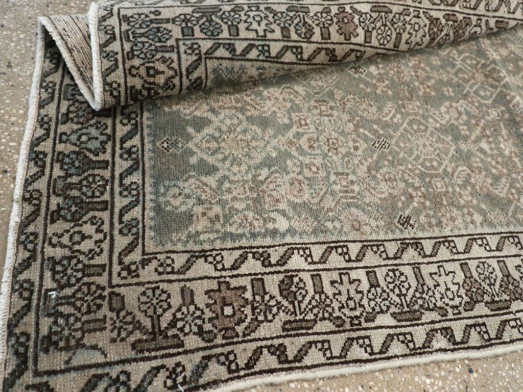 Antique Persian Malayer Runner, No.32085 - Staging