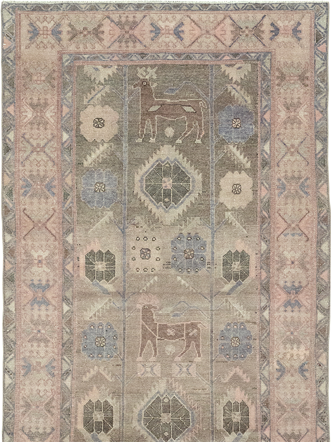 Vintage Persian Malayer Runner, No.32097 - Staging