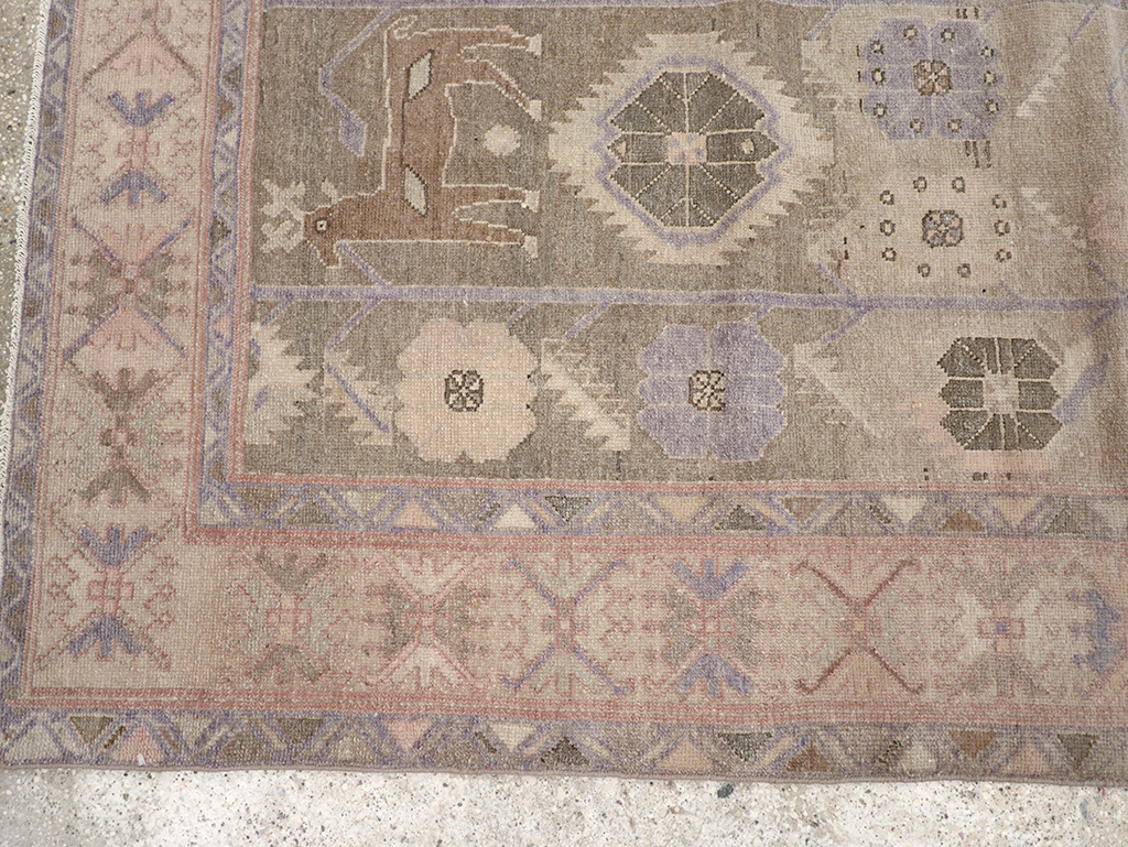 Vintage Persian Malayer Runner, No.32097 - Staging