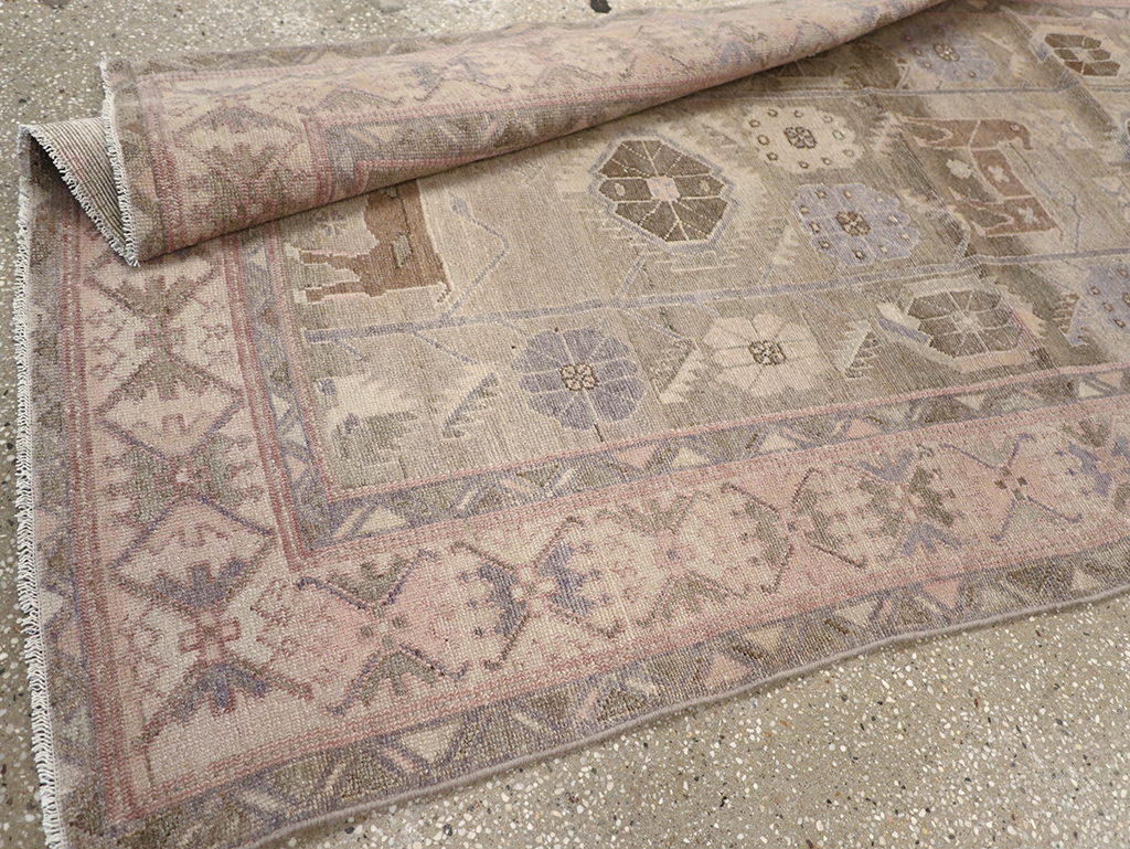 Vintage Persian Malayer Runner, No.32097 - Staging
