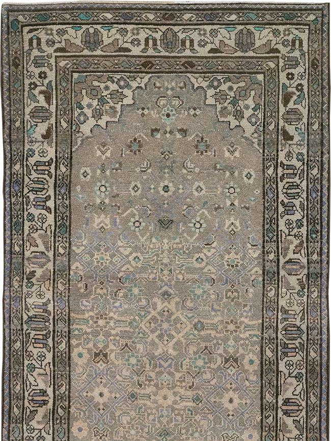 Vintage Persian Malayer Runner, No.32106 - Staging