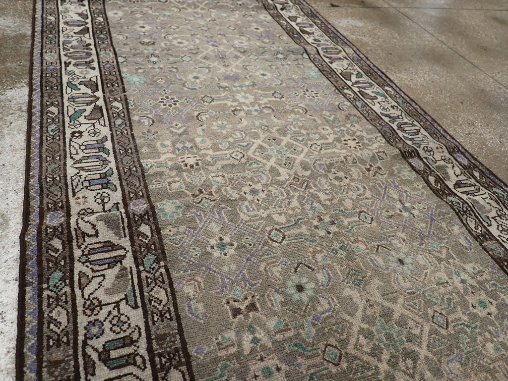 Vintage Persian Malayer Runner, No.32106 - Staging