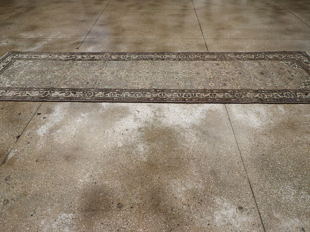 Vintage Persian Malayer Runner, No.32106 - Staging