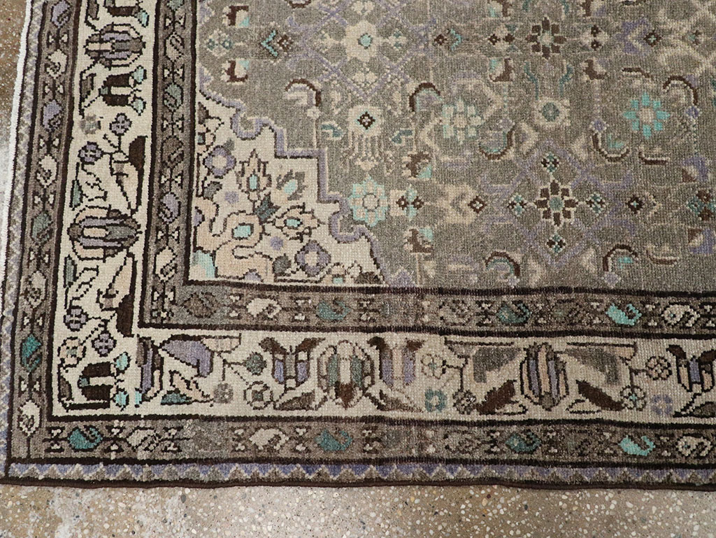 Vintage Persian Malayer Runner, No.32106 - Staging