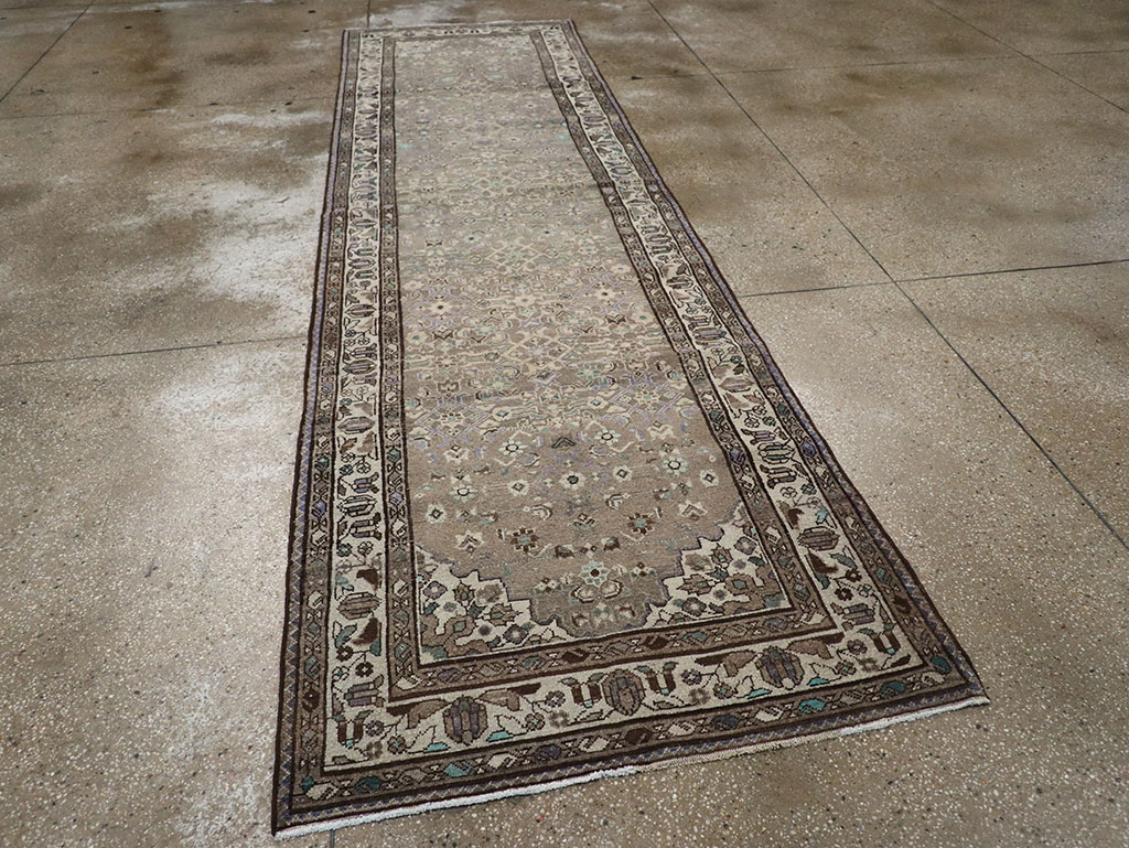 Vintage Persian Malayer Runner, No.32106 - Staging