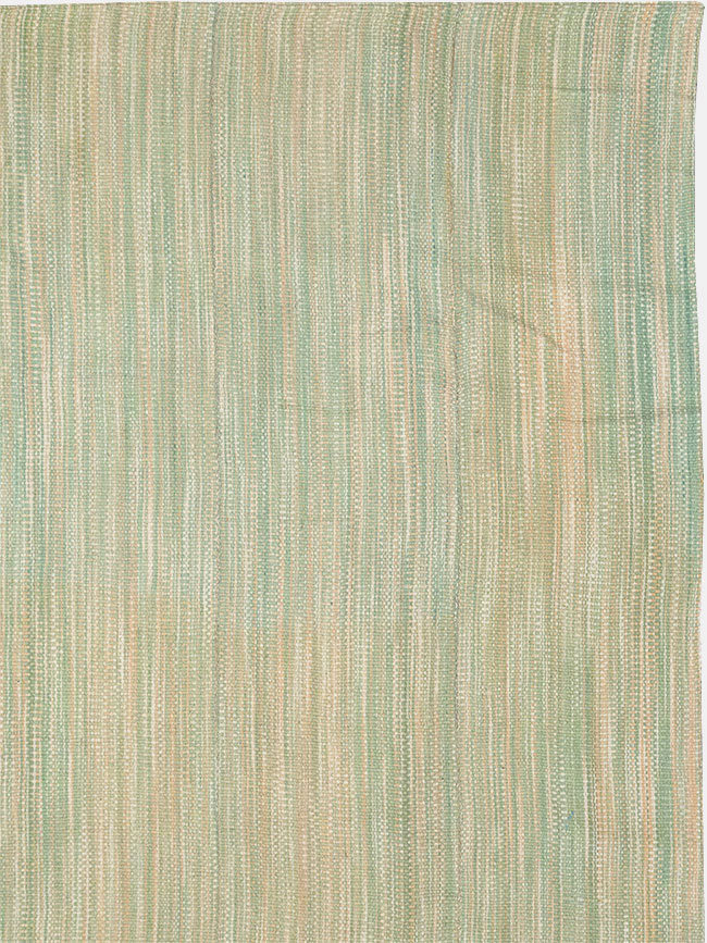 Modern Turkish Flatweave Kilim Room Size Carpet, No.32122 - Staging