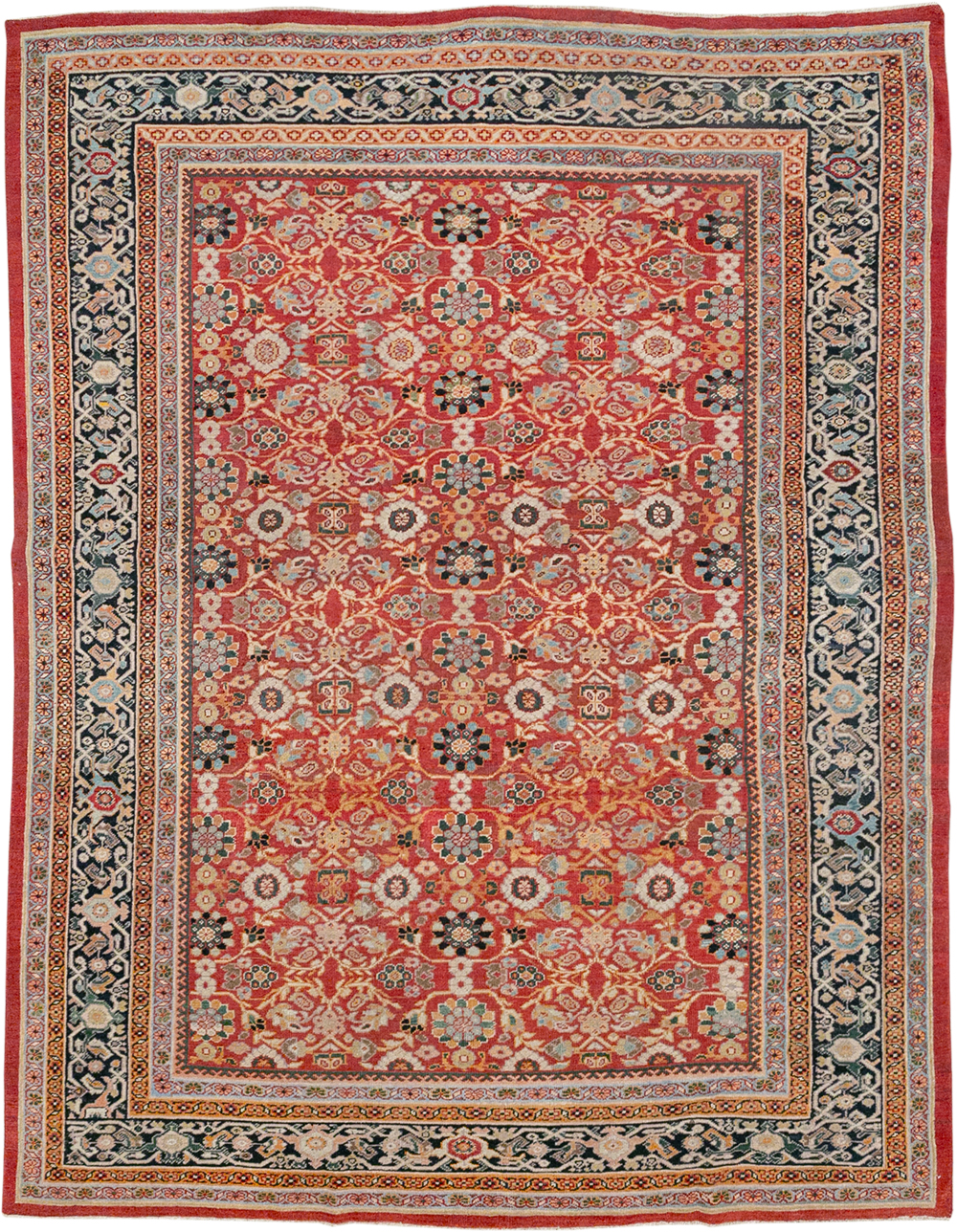 Antique Persian Mahal Carpet, No.32128 - Staging