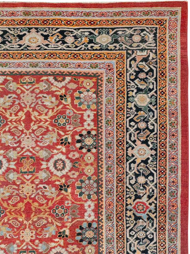 Antique Persian Mahal Carpet, No.32128 - Staging